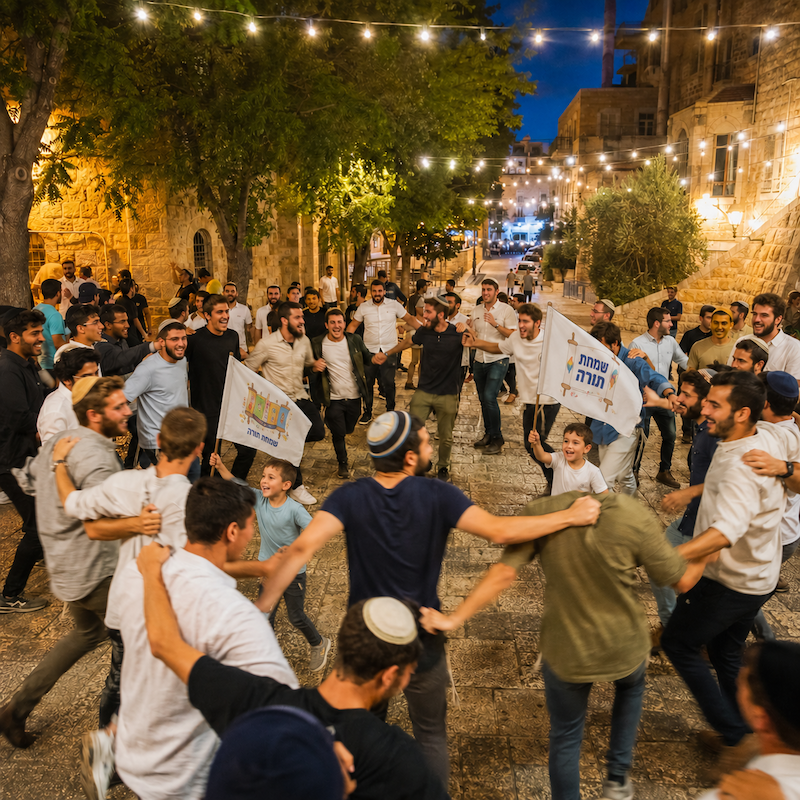 חבילת לינה לשמחת תורה
